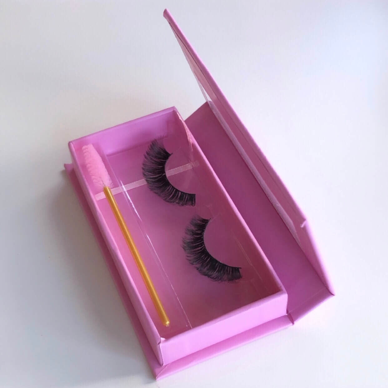 Pink Strip Lash Case