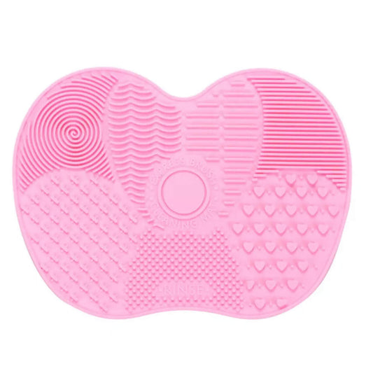 Pink Brush Cleaning Mat