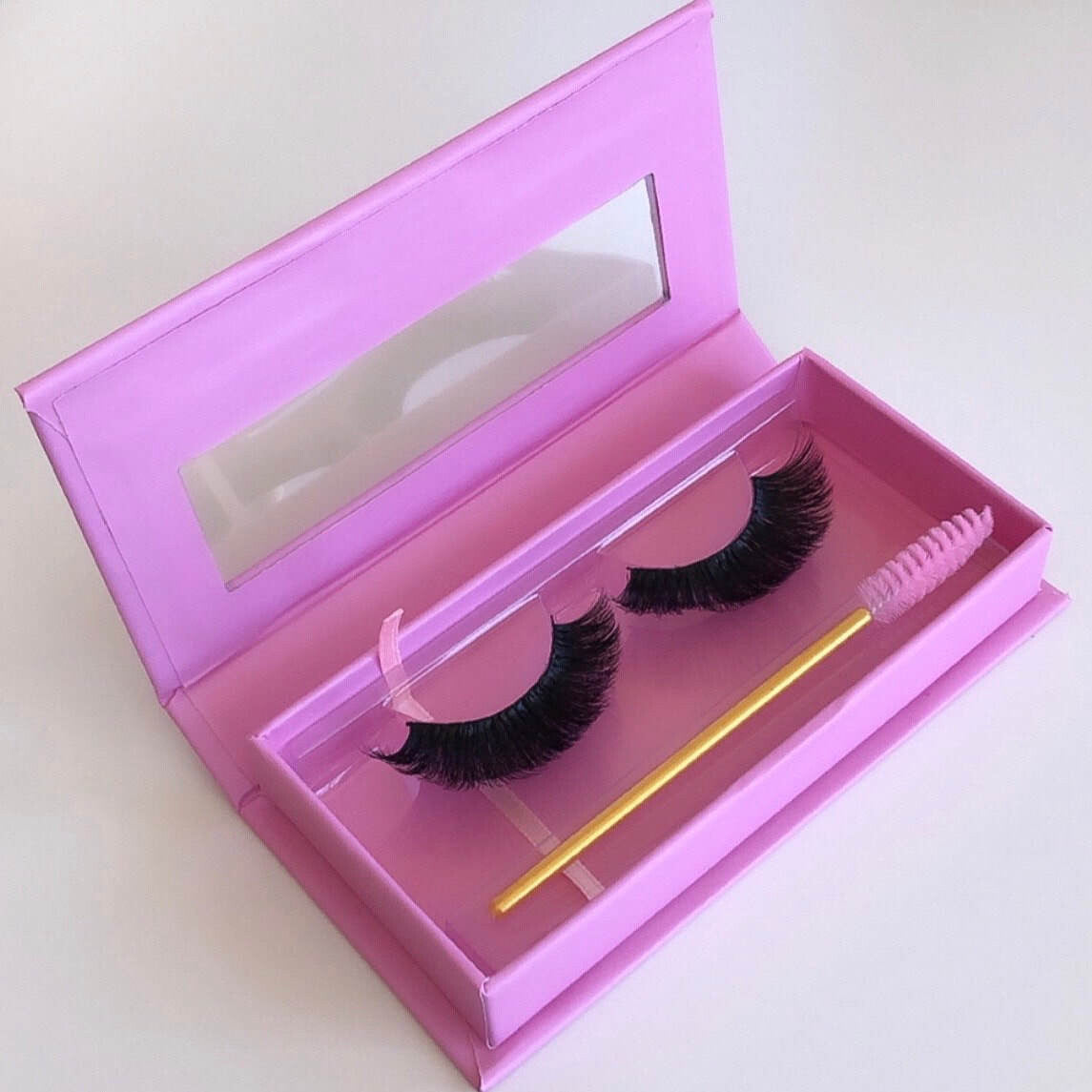 Pink Strip Lash Case