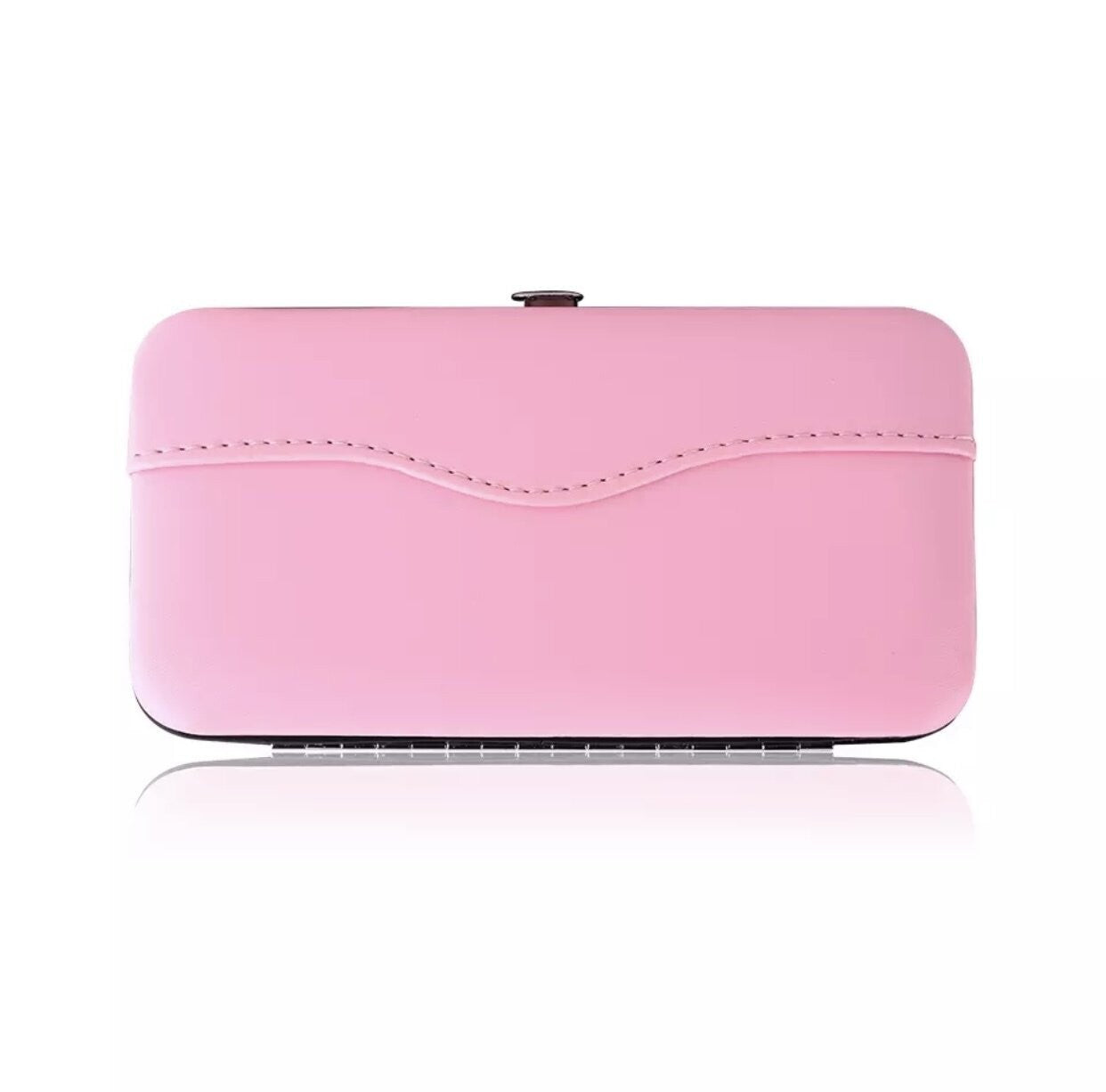 Faux Leather Tweezer Case