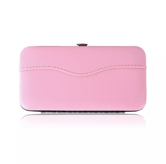 Faux Leather Tweezer Case