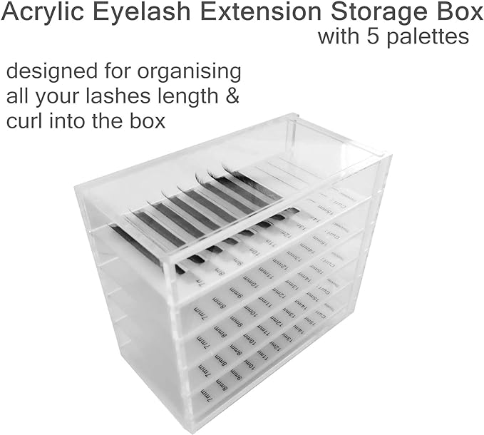 5 x Lash Tiles + Storage