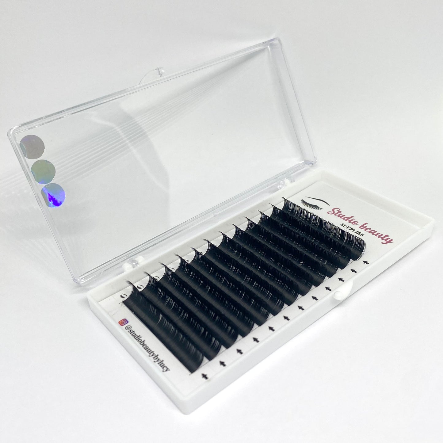 .15 Ellipse Classic Flat Lashes D Curl Single Trays